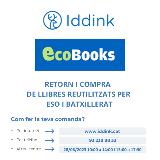 Reutilització de llibres amb IDDINK 