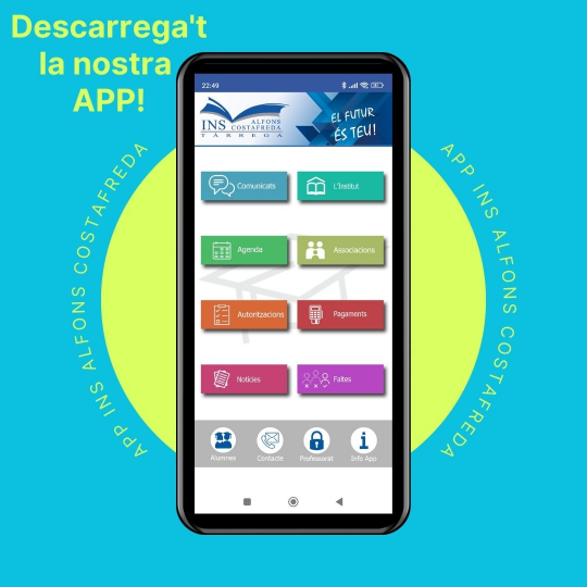 Nova APP INS Alfons Costafreda