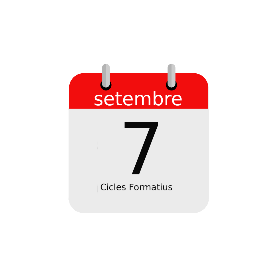 Informació del primer dia (Cicles Formatius)