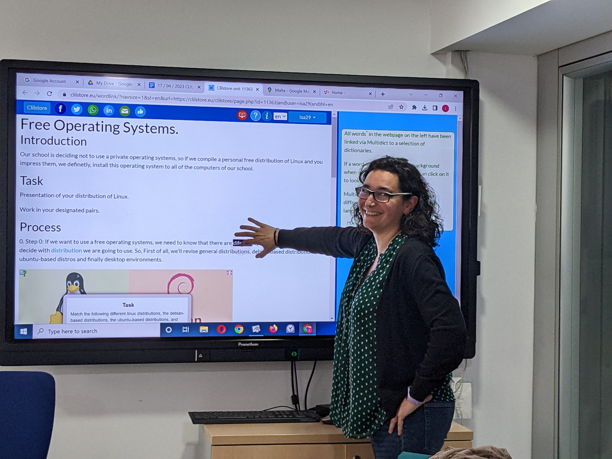 Technology and ICT tools for teachers working with CLIL