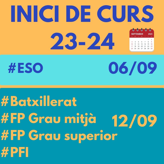 Inici de curs